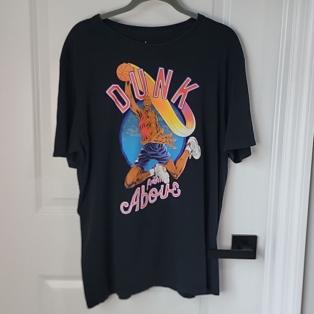Nike Vintage Air Jordan Dunk From Above Black T-Shirt - Size XL